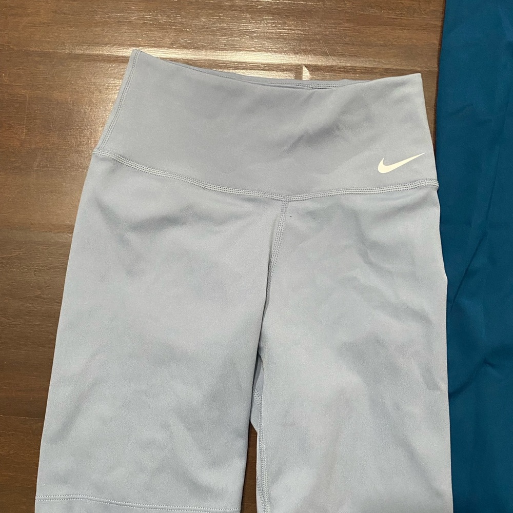 workout leggings and shorts from nike and fabletics